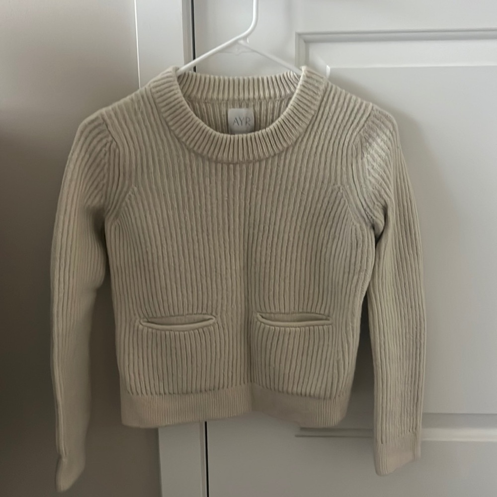 AYR cream sweater